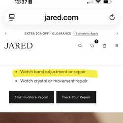 Jared The galleria of jewelry - Services offered