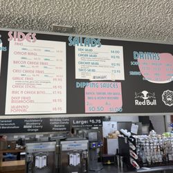 Cascade Burgers - Menu