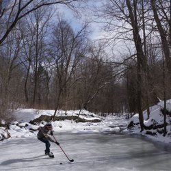 Taylor Creek Park - Skating the creek