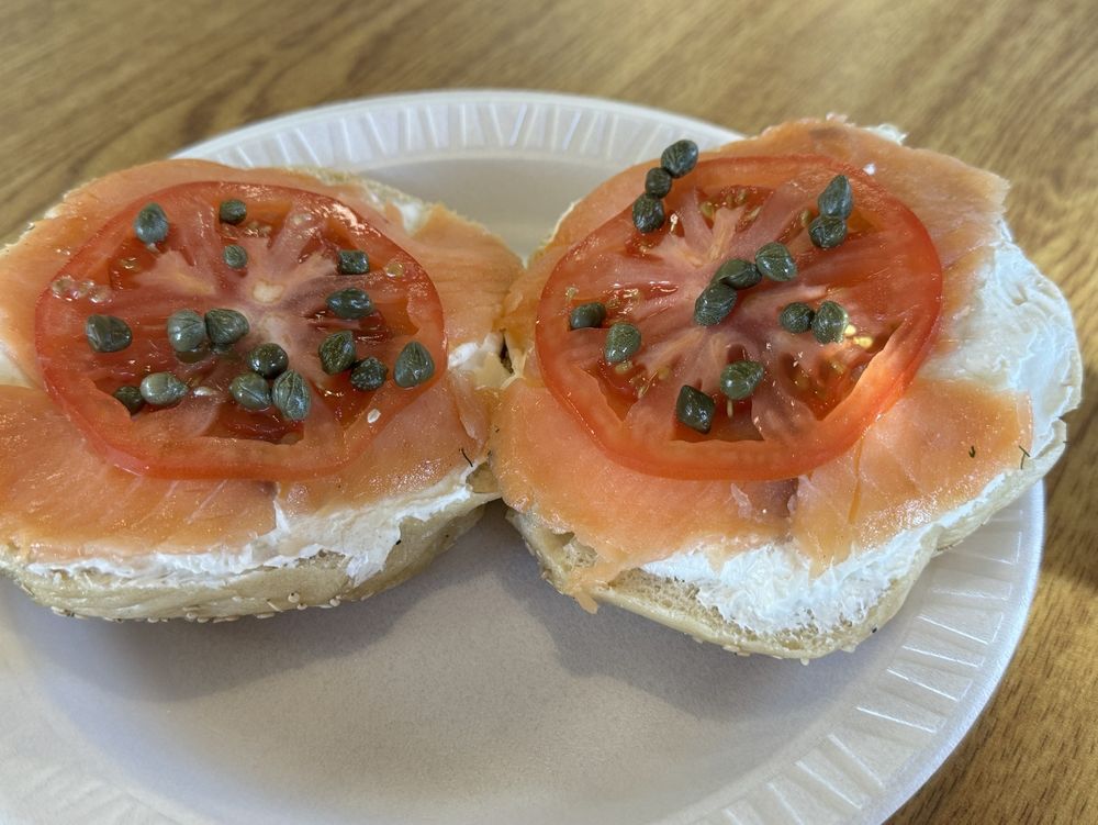 Food from Buddies Bagels