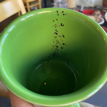 Cafe Borrone - Black coffee full of coffee grounds - Breakfast & Brunch Near Me - Menlo Park, California Cafe Borrone - Black coffee full of coffee grounds - Breakfast & Brunch Near Me - Menlo Park, California