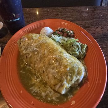 Jose's Mexican Food - Chili Verde Wet Burrito - Mexican Near Me - Glen Avon, California