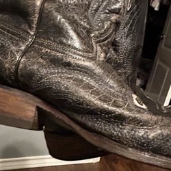 Mission Boot & Shoe Repair - Boots were touched up on the heels and bottom.
