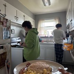 Kitchen workers