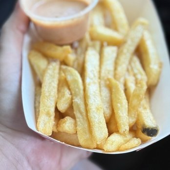 Buns Of Glory - Order of fries, do want to mention they were half gone when this picture was taken. - Food Trucks Near Me - Olympia, Washington