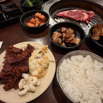 Kogi Gogi BBQ - Spicy beef bulgogi, corn cheese, and ribeye - Barbeque Near Me - San Francisco, California