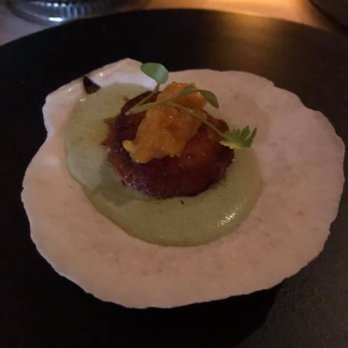 Junoon - Scallop appetizer - Indian Near Me - New York, New York Junoon - Scallop appetizer - Indian Near Me - New York, New York