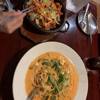 Woowa - N pork belly & Rose Pasta 11/10 VERY GOOD!! - Korean Near Me - Gardena, California Woowa - N pork belly & Rose Pasta 11/10 VERY GOOD!! - Korean Near Me - Gardena, California
