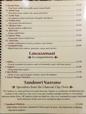 Menu photo 7 Grace of India Cincinnati, OH Menu photo 7 Grace of India Cincinnati, OH