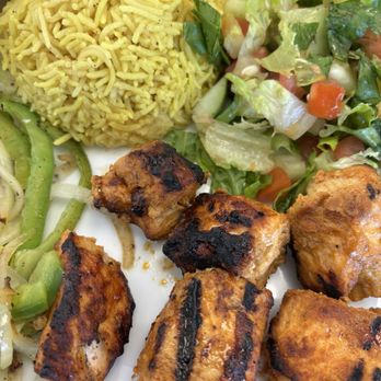 Yafa Grill - This is the Chicken Kabab Lunch. - Mediterranean Near Me - Fresno, California Yafa Grill - This is the Chicken Kabab Lunch. - Mediterranean Near Me - Fresno, California