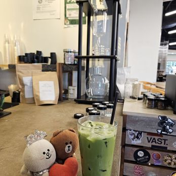 Try Coffee - Matcha Latte with soy milk - Coffee & Tea Near Me - Honolulu, Hawaii
