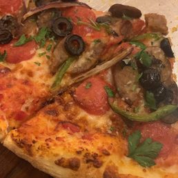 The combo pizza