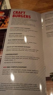 Menu photo 7 Champps - Victor, NY Victor, NY