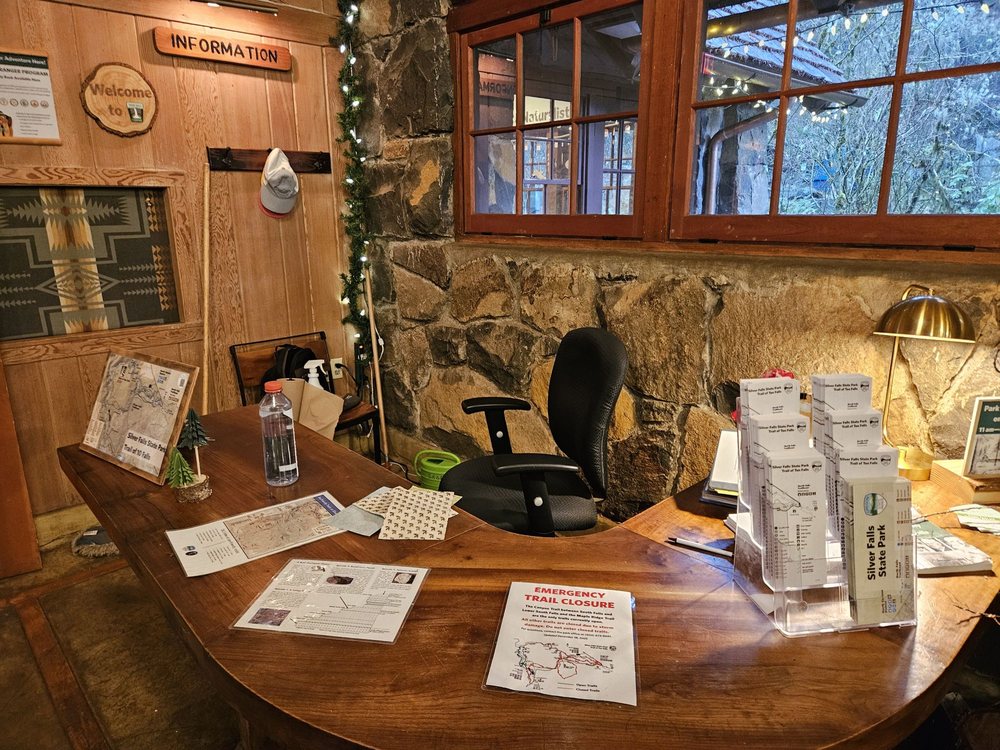 Silver Falls State Park Logo