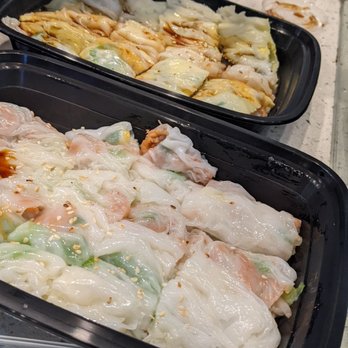 Joe's Steam Rice Roll - Dried shrimp rice roll - Dim Sum Near Me - Flushing, New York Joe's Steam Rice Roll - Dried shrimp rice roll - Dim Sum Near Me - Flushing, New York