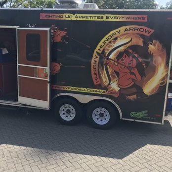 Hungry Hungry Arrow - a food truck with its door open - Food Trucks Near Me Hungry Hungry Arrow - a food truck with its door open - Food Trucks Near Me