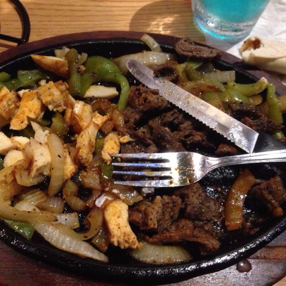 Not so sizzling fajita Not so sizzling fajita