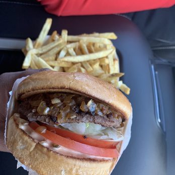 In-N-Out Burger - Single with Grilled Onions - Burgers Near Me - Chandler, Arizona In-N-Out Burger - Single with Grilled Onions - Burgers Near Me - Chandler, Arizona