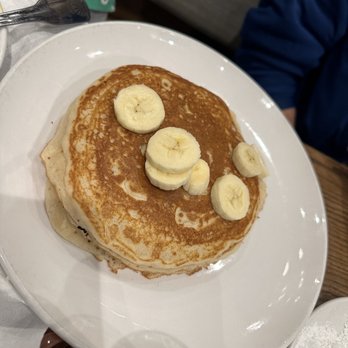 Another Broken Egg Cafe - Side of banana pancakes - American Near Me - Austin, Texas Another Broken Egg Cafe - Side of banana pancakes - American Near Me - Austin, Texas