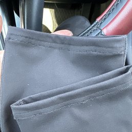 Disappointed with their hemming