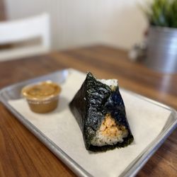 Chula Seafood - Spicy Scallop Onigiri (~$9)