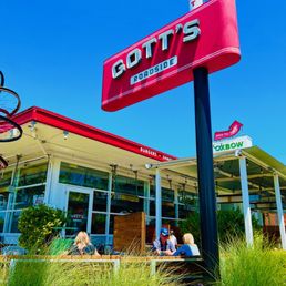 Exterior outside entrance of Gotts Roadside - front - Napa, California Exterior outside entrance of Gotts Roadside - front - Napa, California