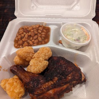 Apostle 'Que - Quarter smoked chicken - Barbeque Near Me Apostle 'Que - Quarter smoked chicken - Barbeque Near Me