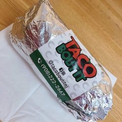 Taco Bout It - Chicken burrito