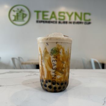 Teasync - Hokkaido Caramel Milk Tea - Bubble Tea Near Me - San Juan Capistrano, California