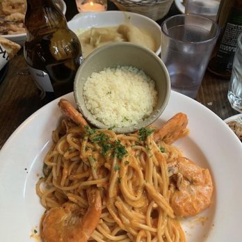 Kiki's - Spaghetti with shrimp - Greek Near Me - New York, New York Kiki's - Spaghetti with shrimp - Greek Near Me - New York, New York