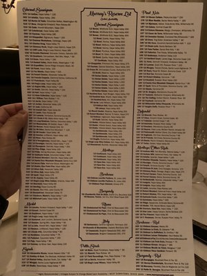 Menu photo 8 Murray's Minneapolis, MN