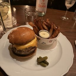 The burger The burger