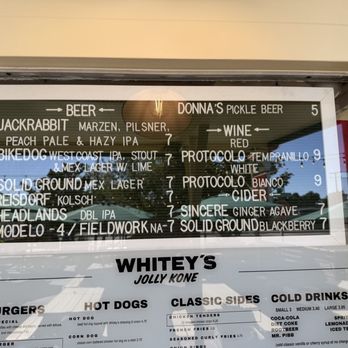 Whitey's Jolly Kone - Burgers Near Me - West Sacramento, California