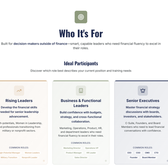 The Latitude - Built for decision-makers outside of finance--smart, capable leaders who need financial fluency to excel in their roles. - Business Consulting Near Me The Latitude - Built for decision-makers outside of finance--smart, capable leaders who need financial fluency to excel in their roles. - Business Consulting Near Me