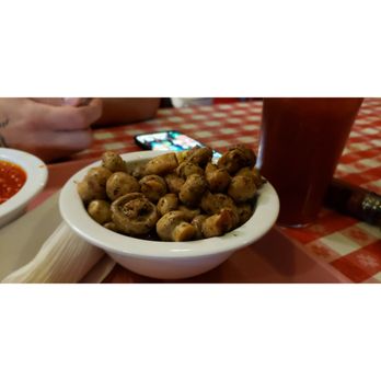 Monte Carlo Deli - Mushroom Salad #mushrooms #salad #mortimerthebear #montecarloitalian #italian #pinocchiorestaurant #burbank - Italian Near Me - Burbank, California