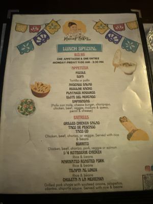 Menu photo 2 Maria's Bistro Mexicano Brooklyn, NY
