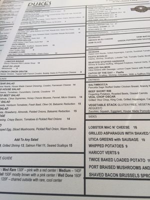 Menu photo 5 Dukes Chophouse Schenectady, NY