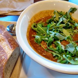 Turkey chilli with argula. Turkey chilli with argula.