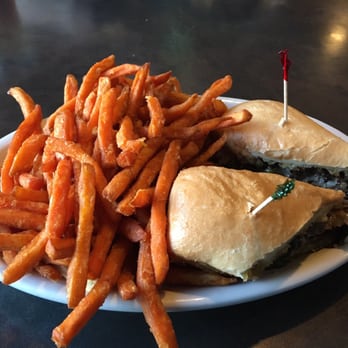 The View Cafe - Philly Cheesesteak with sweet potato fries - Coffee & Tea Near Me - Cocolalla, Idaho The View Cafe - Philly Cheesesteak with sweet potato fries - Coffee & Tea Near Me - Cocolalla, Idaho