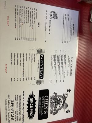 Menu photo 6 Chen Golden Palace El Cajon, CA Menu photo 6 Chen Golden Palace El Cajon, CA