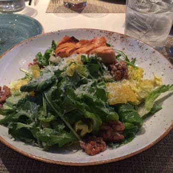 Second Floor Regionally Inspired Kitchen - The worst salad I've ever had. Don't order this.  Kale salad with Salmon. - Breakfast & Brunch Near Me - Dallas, Texas