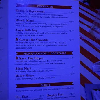 Backstage Lounge - Menu - Speakeasies Near Me - Charlotte, North Carolina