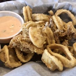 Fresh, tender, crispy Calamari