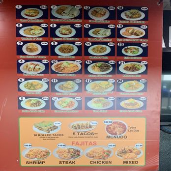 Franciscos Mexican Food - Wall menu - Salad Near Me - Surprise, Arizona Franciscos Mexican Food - Wall menu - Salad Near Me - Surprise, Arizona