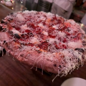 Hearth Restaurant & Coffee - Hot honey pepperoni pie - Latin American Near Me - Moorpark, California