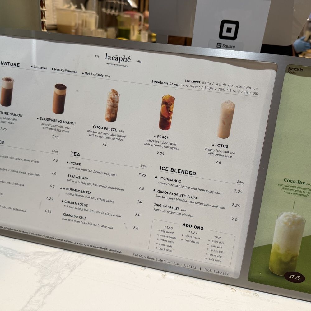 Lacàphê - Coffee & Tea Near Me - San Jose, California Lacàphê - Coffee & Tea Near Me - San Jose, California