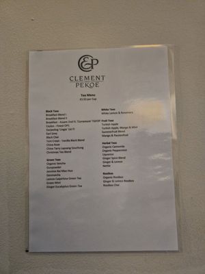 Clement & Pekoe by null