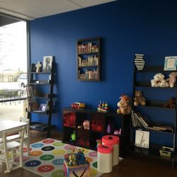 Gideon Math & Reading - Play and wait area for siblings and students