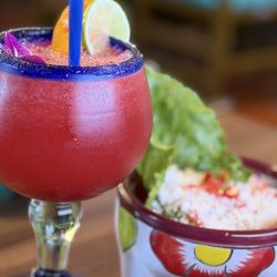 Strawberry margarita.