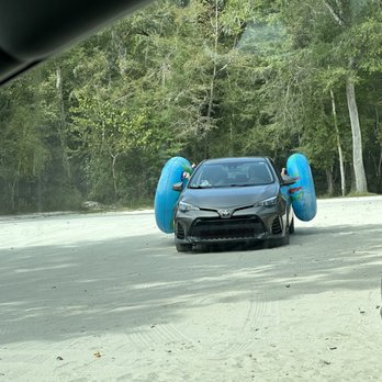 Ginnie Spring - The hooligans have arrived - Rafting/Kayaking Near Me - High Springs, Florida